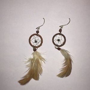 Dreamcatcher earrings